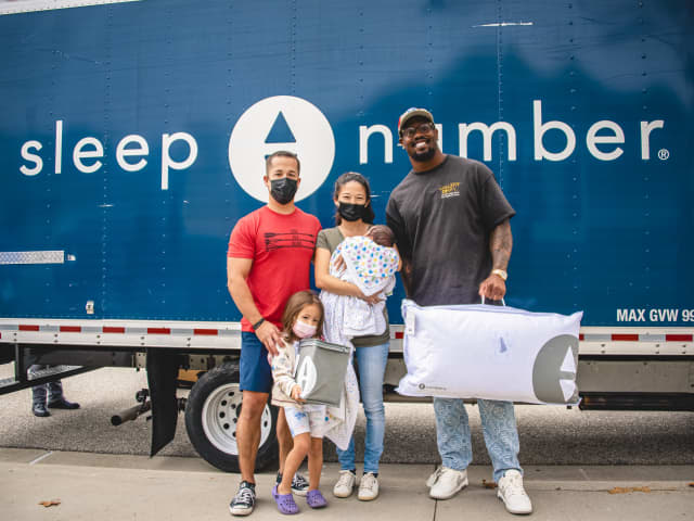 Sleep number delivery outlet