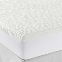 Close up of our Total Protection Mattress Pad that can protect your bed from everyday wear and tear 