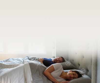 Adjust to you all night comfort smart beds with adjustable bases