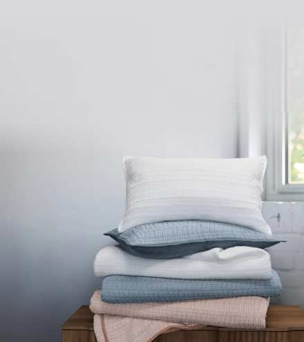 New Plush Blanket colors in two vertical stacks
