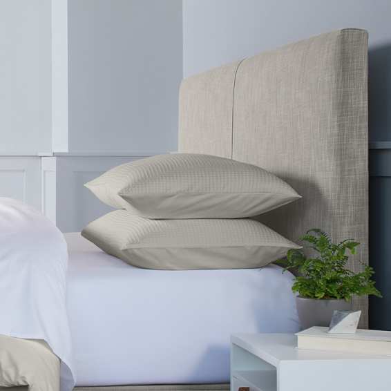Sleep Number Tailored Panel Upholstered Bed - Thumbnail 4