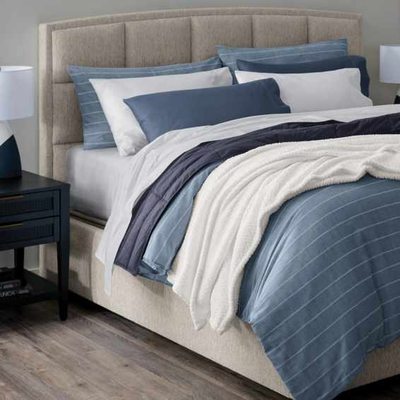 布団・毛布  ECONOMICS EXPERIMENT Duvet cover Puckered-duvet_PDP_Gallery1