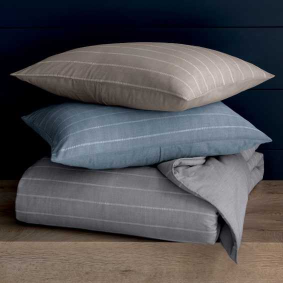 Puckered Stripe duvet cover set | Sleep Number