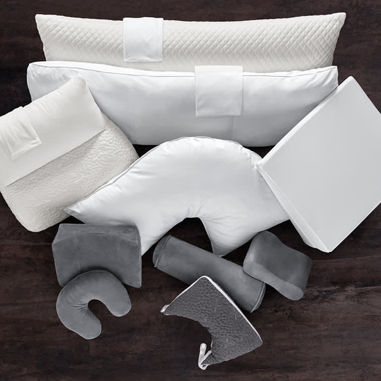 Calming Comfort - Set of 2 White Pillowcases for Cooling Knee