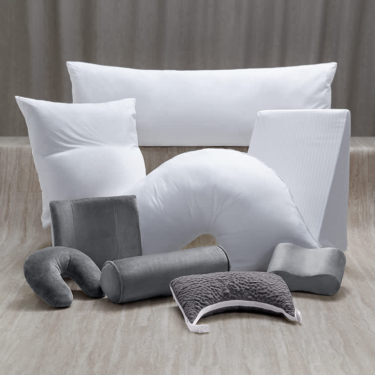 Dual Comfort Plush Pillow for All Sleep Types