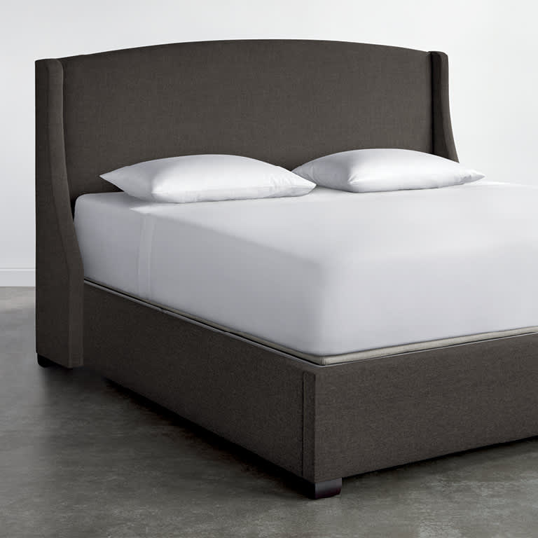 Refined Sidewing Upholstered Bed