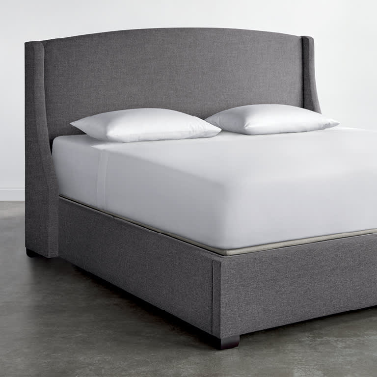 Refined Sidewing upholstered bed Sleep Number