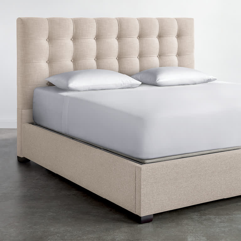 Soft Modern Upholstered Bed