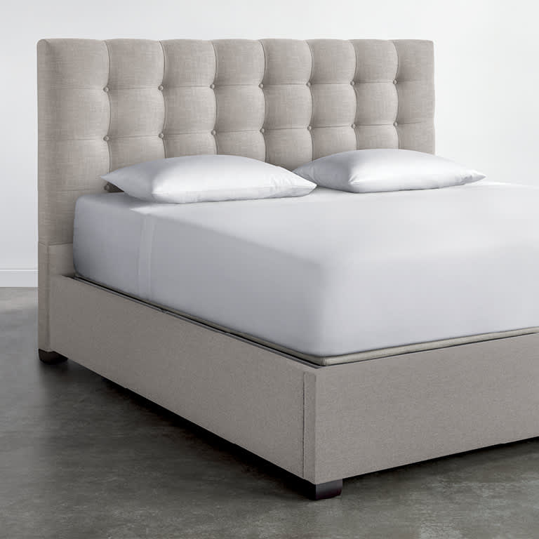 Soft Modern Upholstered Bed