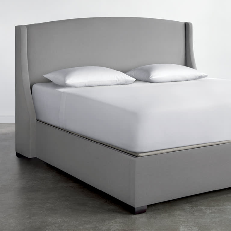 Refined Sidewing Upholstered Bed