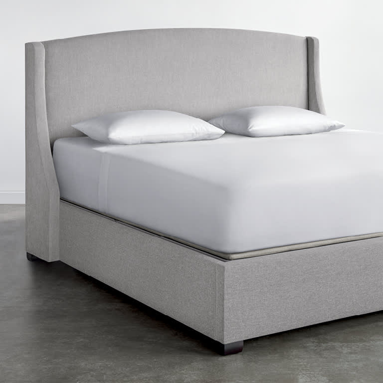 Refined Sidewing Upholstered Bed