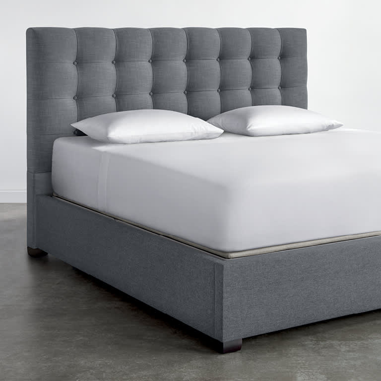 Soft Modern Upholstered Bed