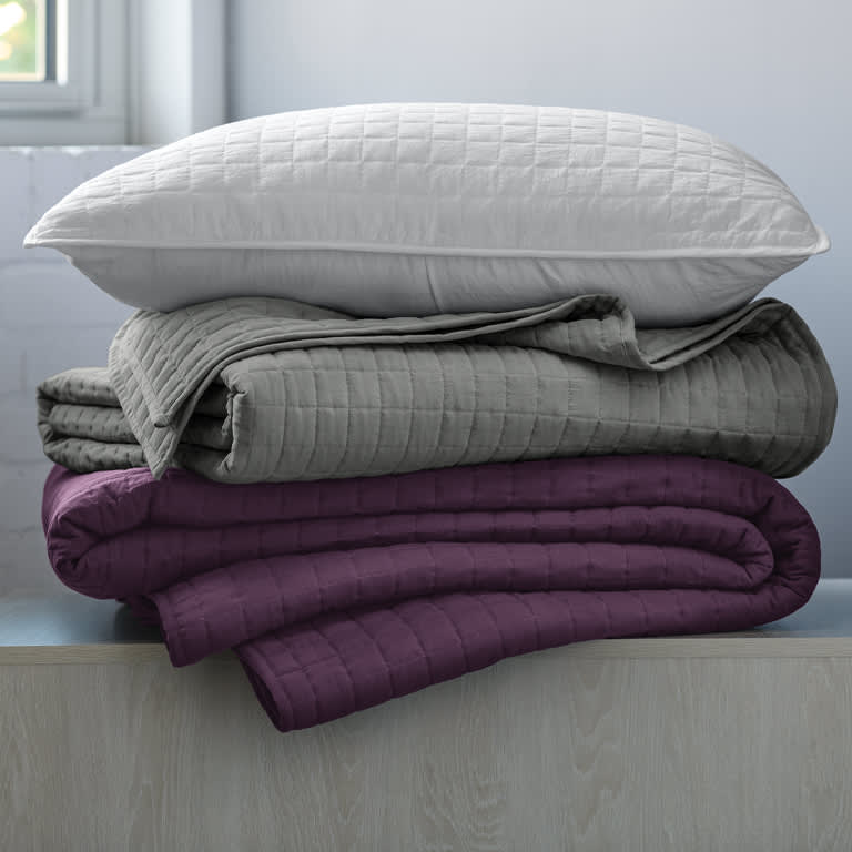 Lightweight Reversible Coverlet Set Sleep Number