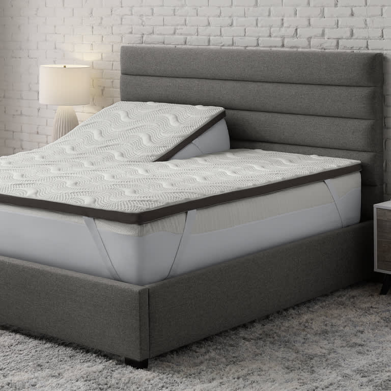 Split king memory shop foam mattress