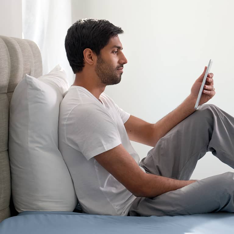 Back Pillows for Sitting In Bed Reading Bed Pillow Ultra-Comfy Bed