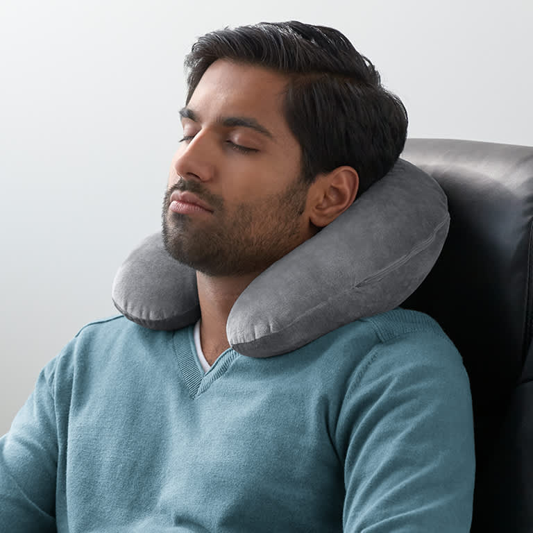 The Surprising Benefit of Wearing a Travel Pillow at Your Desk