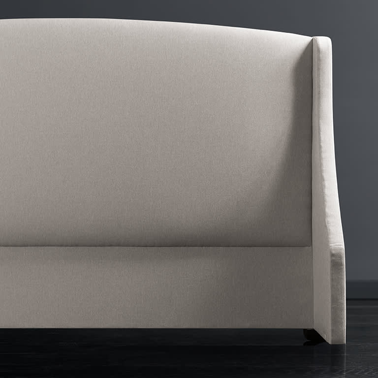 Refined Sidewing Upholstered Headboard