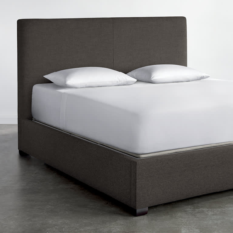 Tailored Panel Upholstered Bed