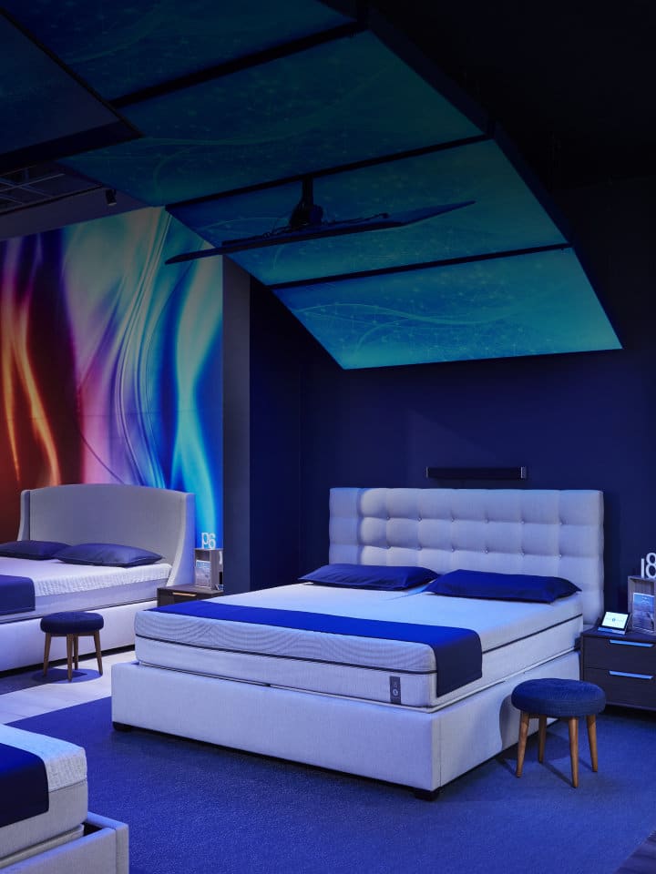 Select Comfort Sleep Number Sofa Bed Baci Living Room