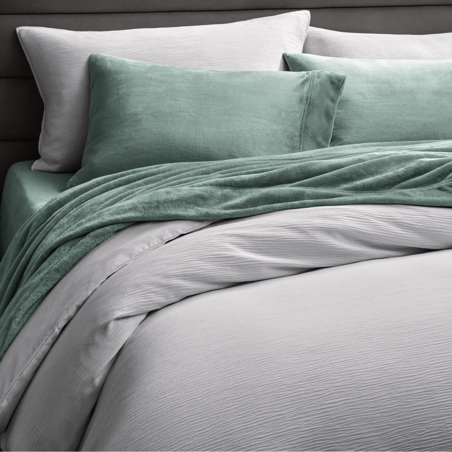 Rippled Duvet Cover Set