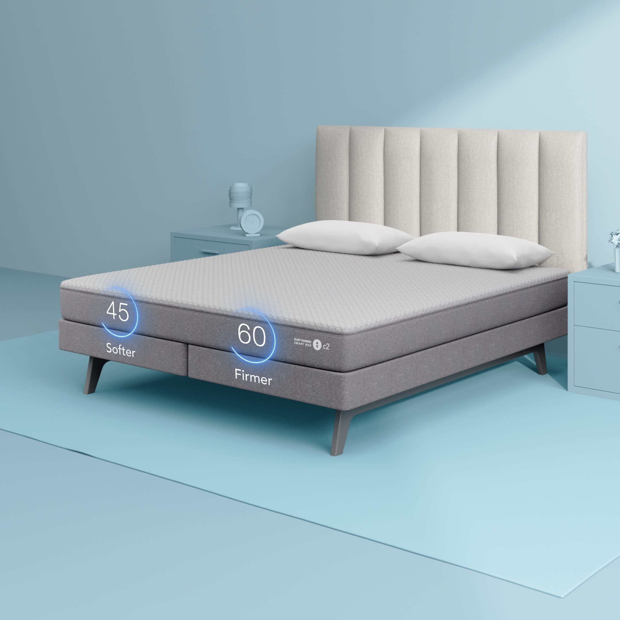 King size sleep number clearance bed for sale