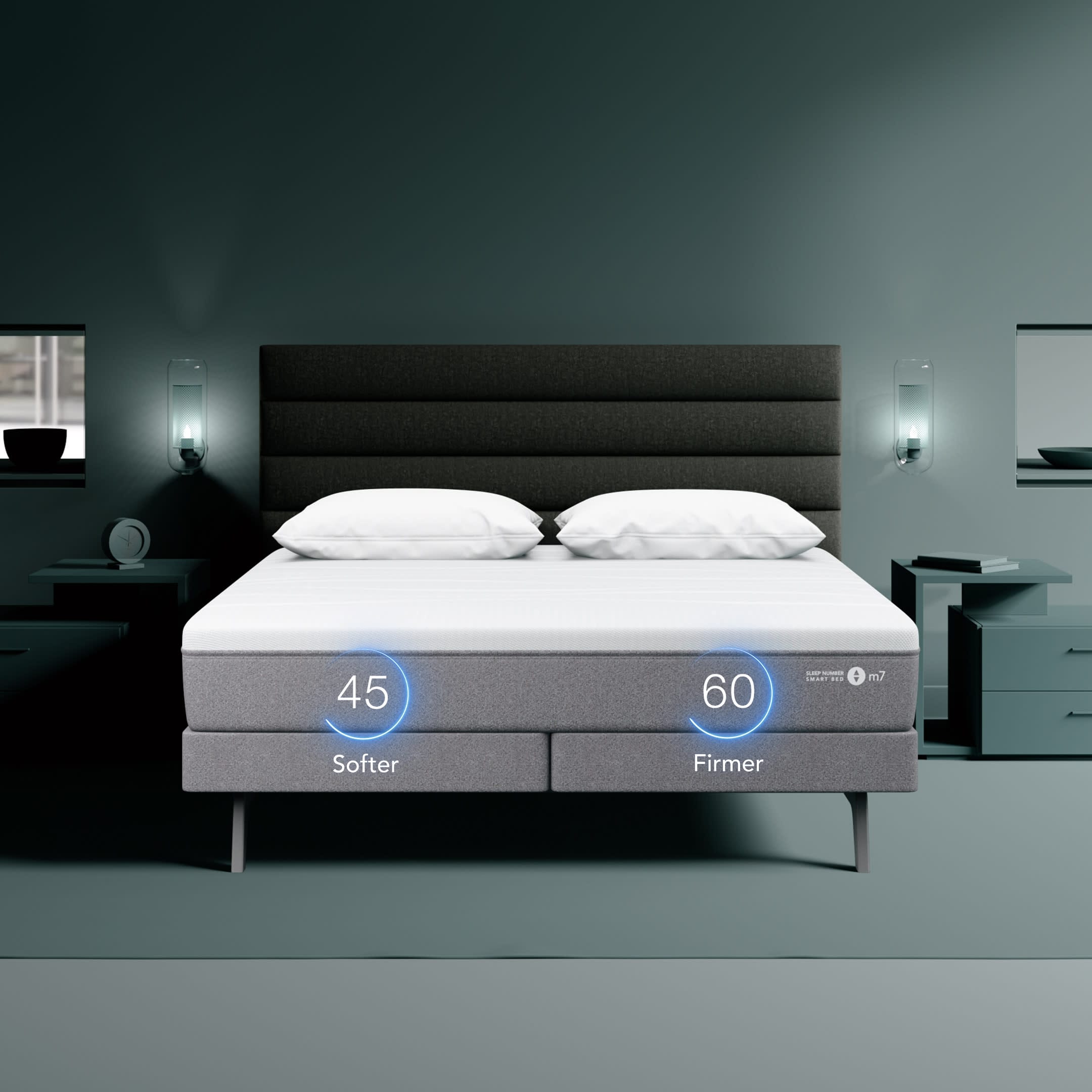 King size sleep number deals bed for sale