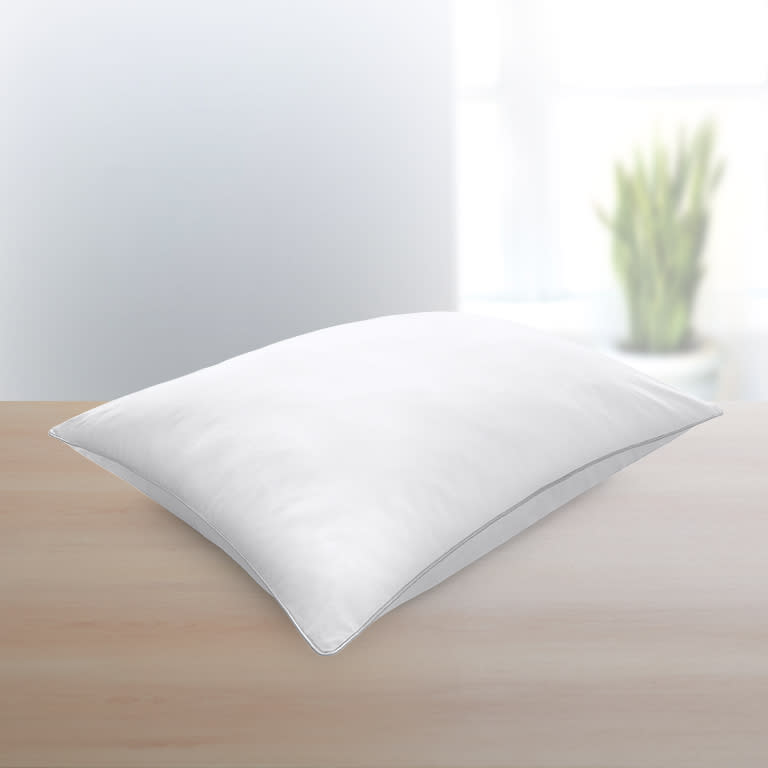 Dual Comfort Plush Pillow for All Sleep Types