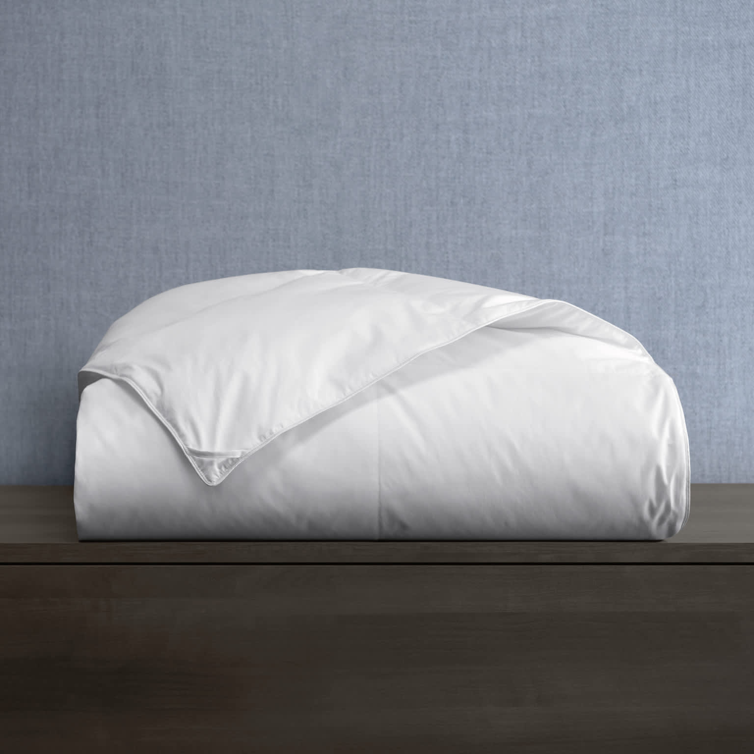 Sleep Number Windowpane Duvet Cover Set - Soft Teal/White - Queen