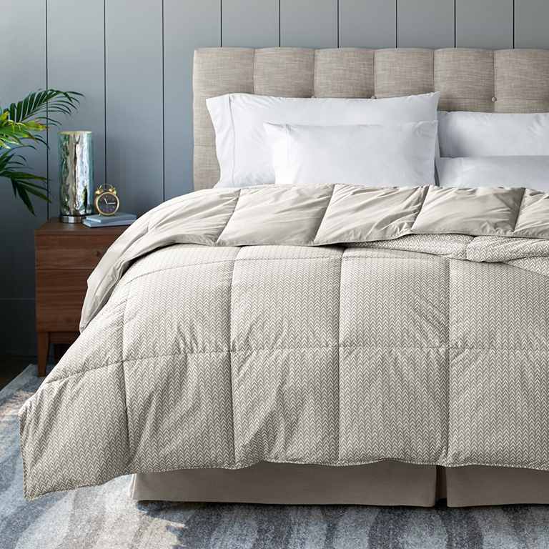 Soft Modern upholstered bed - Sleep Number