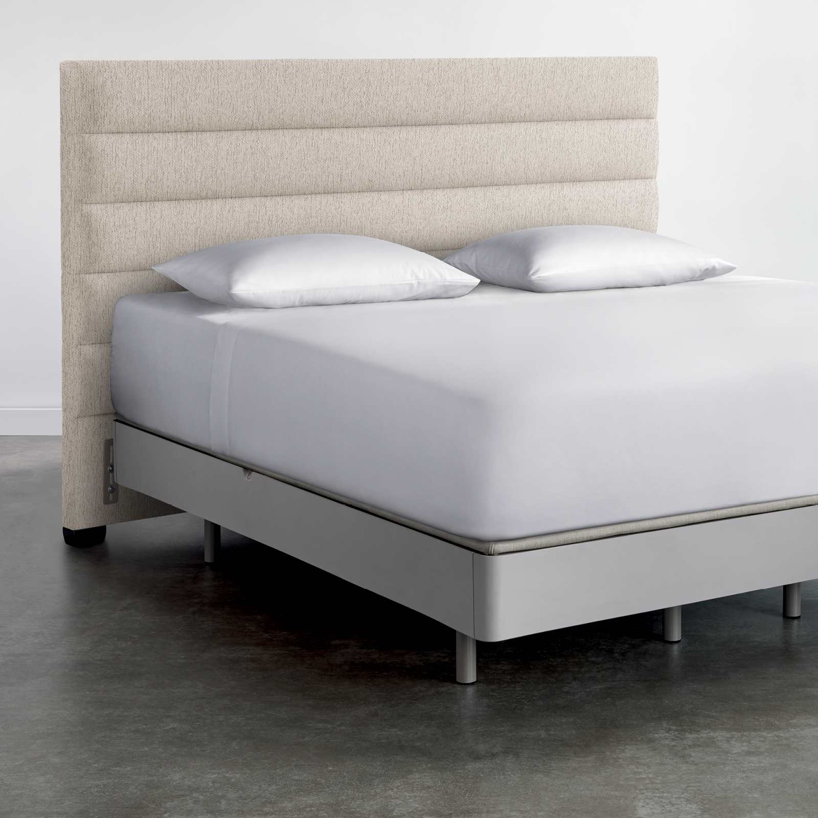Sleep Number Horizontal Channel Upholstered Headboard Sleep Number in Irvine CA The Market Place