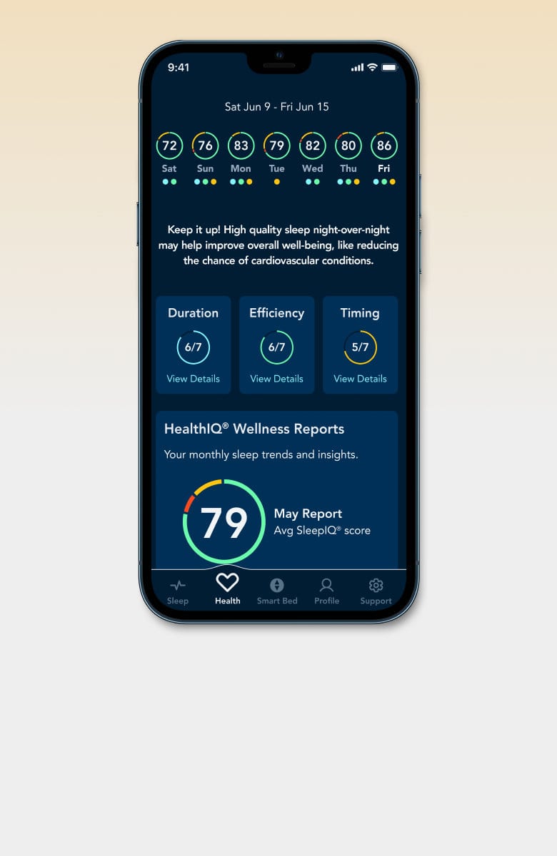 Sleep Number App formerly SleepIQ tracker Sleep Number