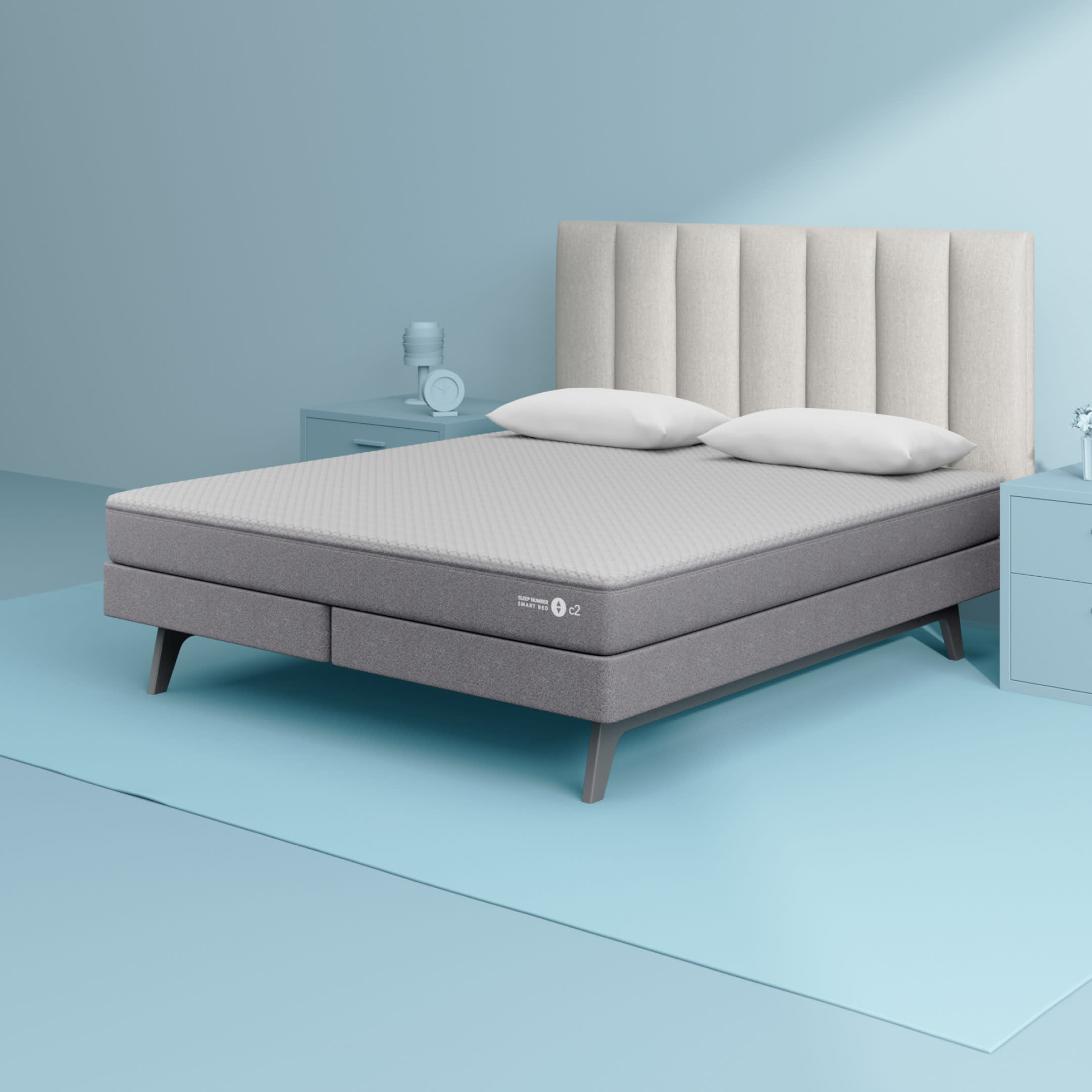 Full size sleep number bed clearance