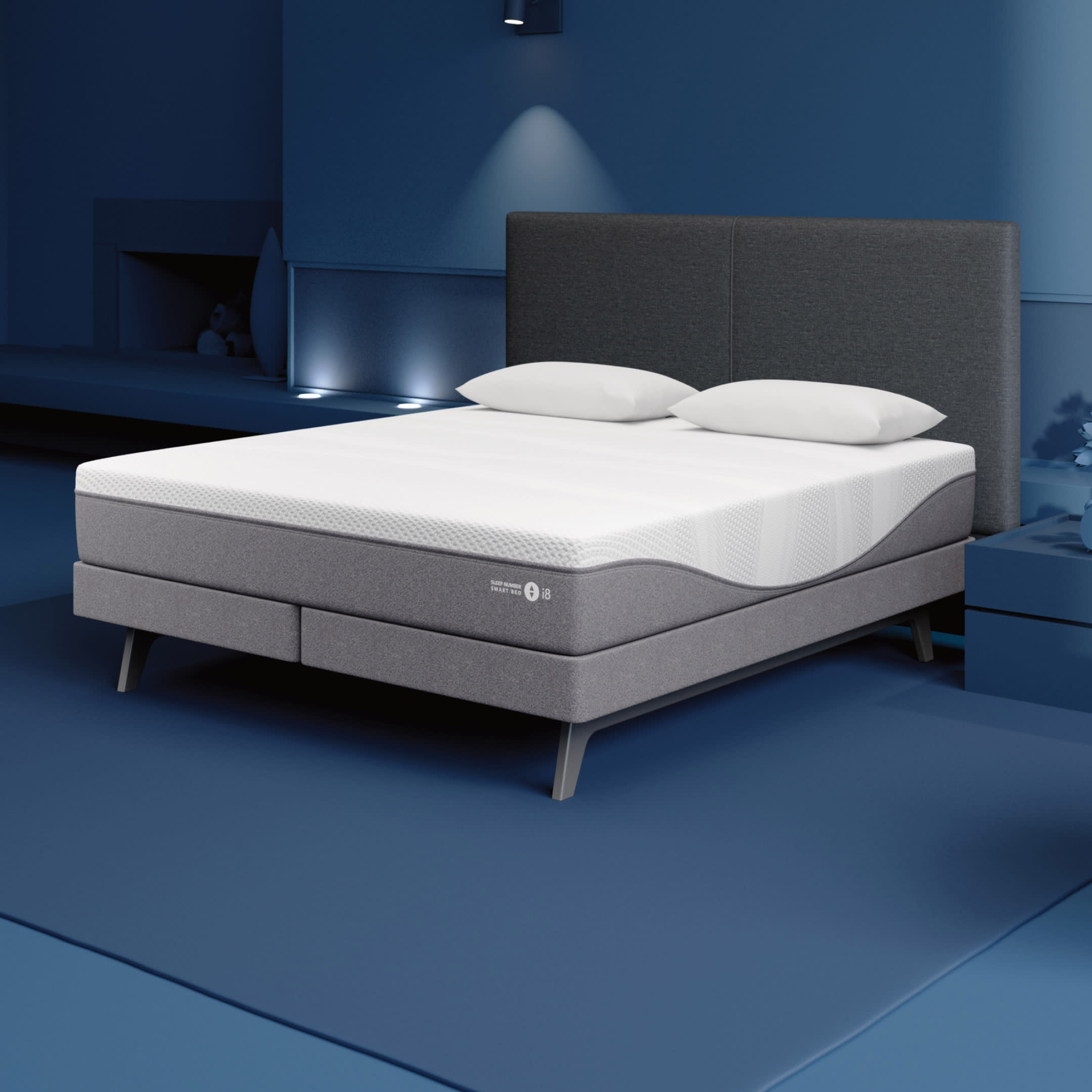 Full size sleep number bed clearance