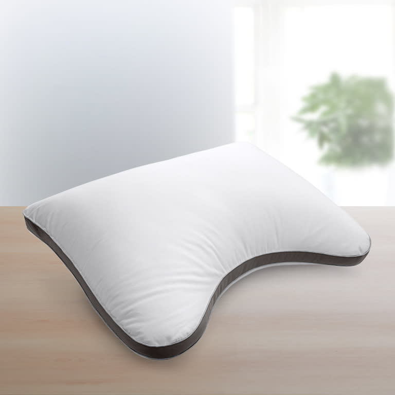 Curved sleeping pillow sale