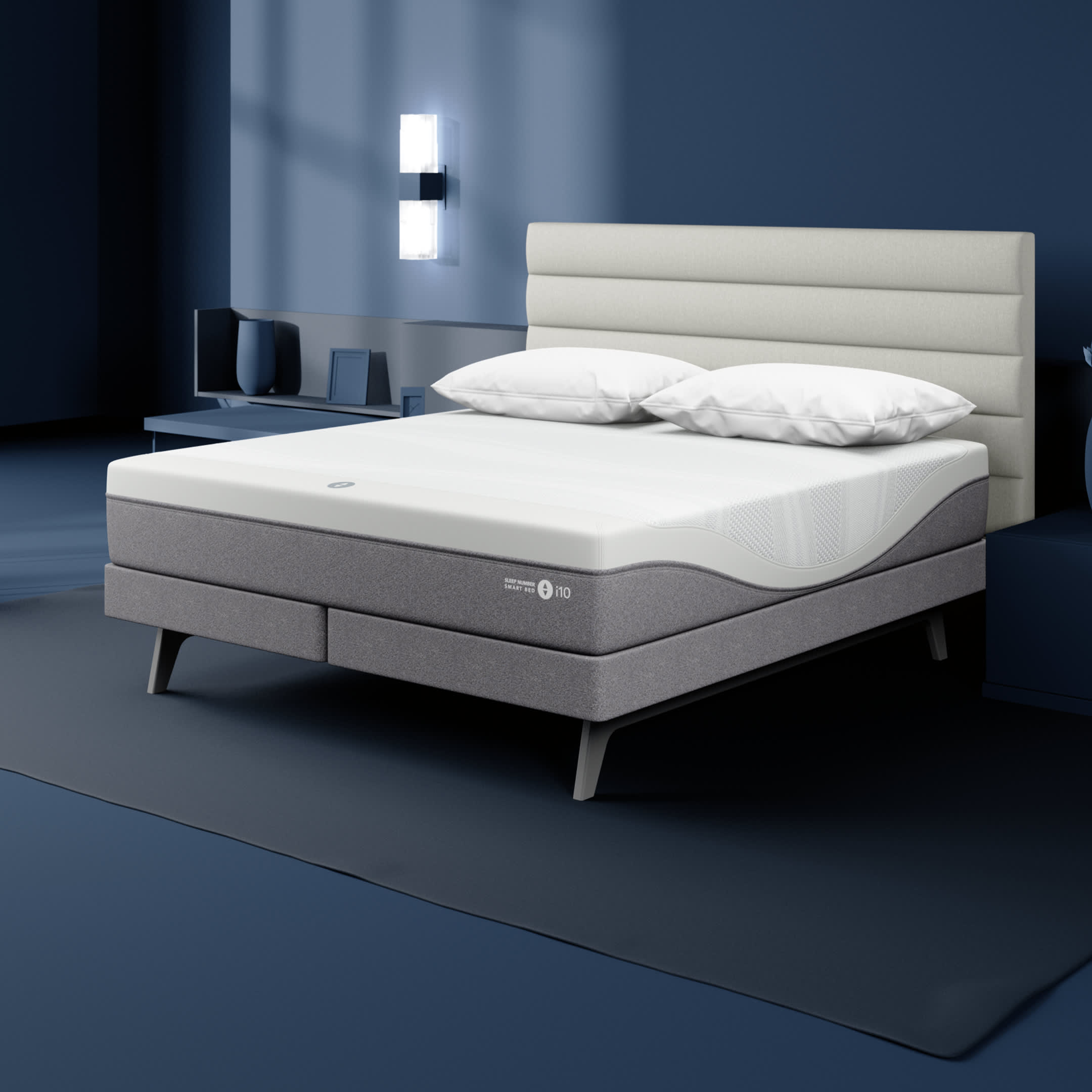 King size sleep number bed top