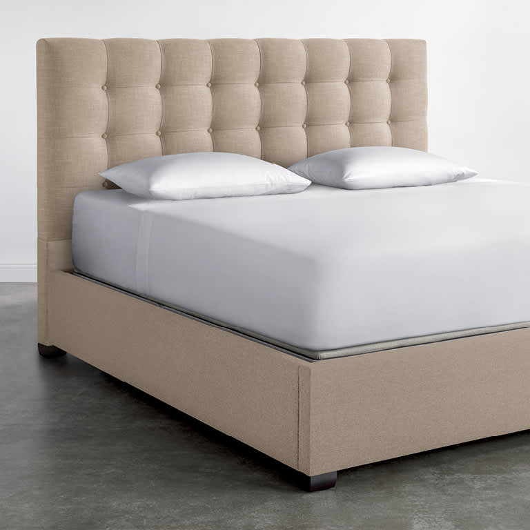 Sleep number upholstered bed hotsell