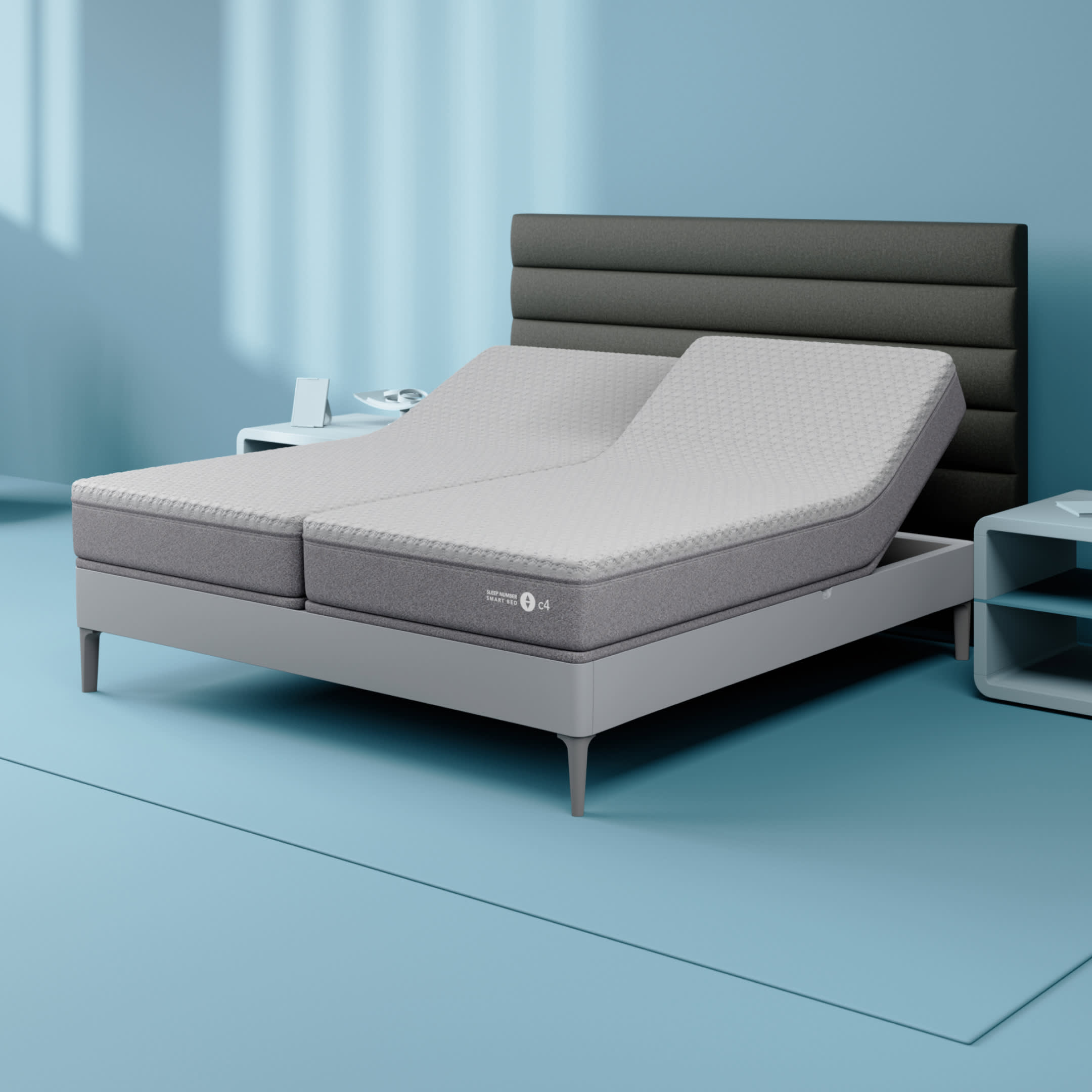 Twin size adjustable sleep number bed hotsell