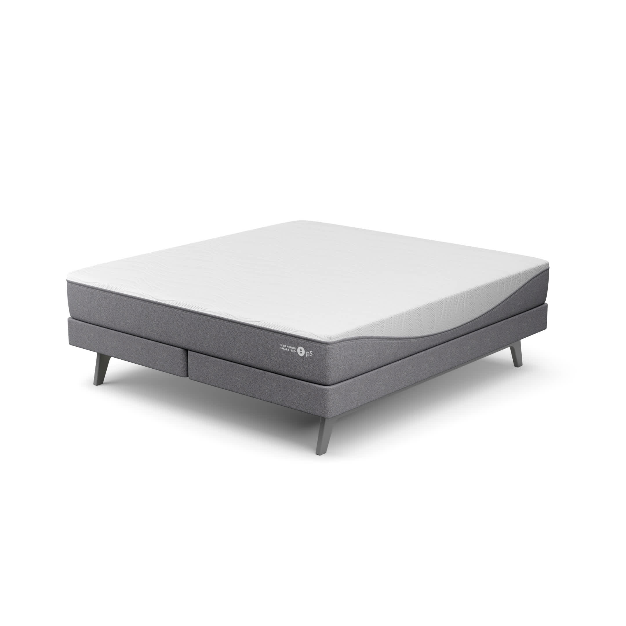 Sleep number p5 adjustable base king deals mattress set