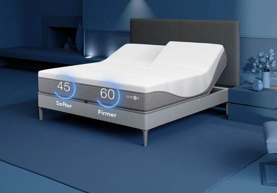 Sleep number bed with heat sales and cooling