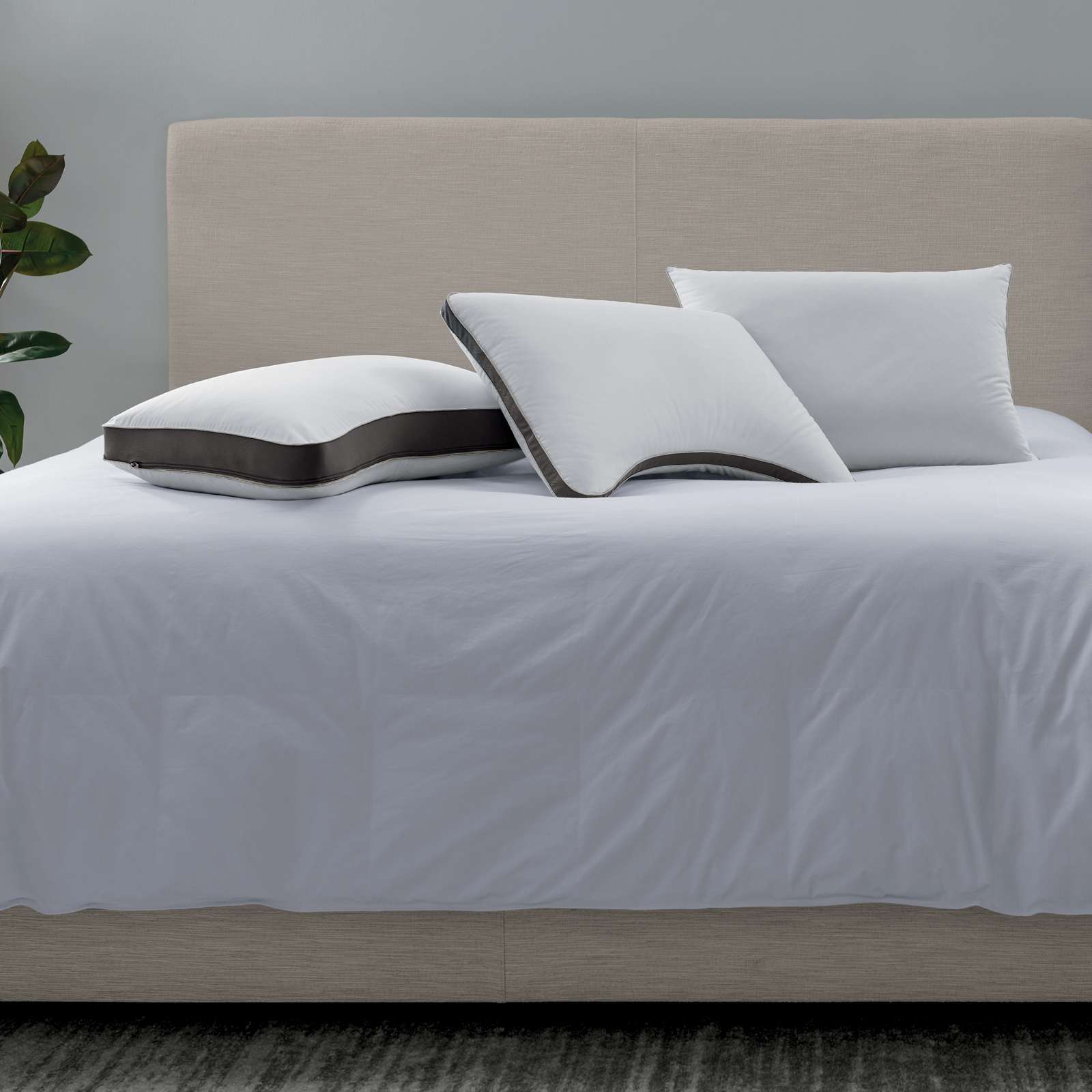 Sleep number optionable no shift body pillow