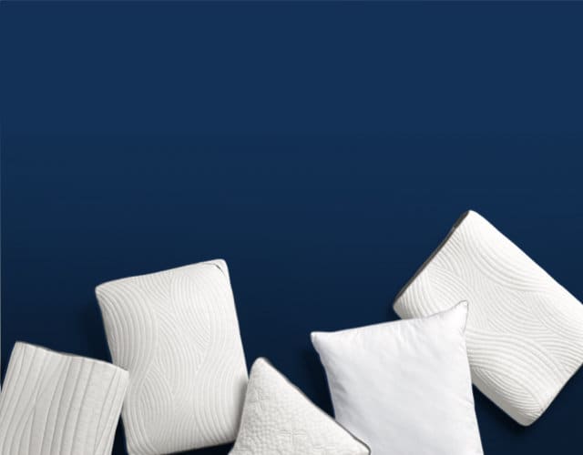 ComfortFit pillow showing 3 inserts.