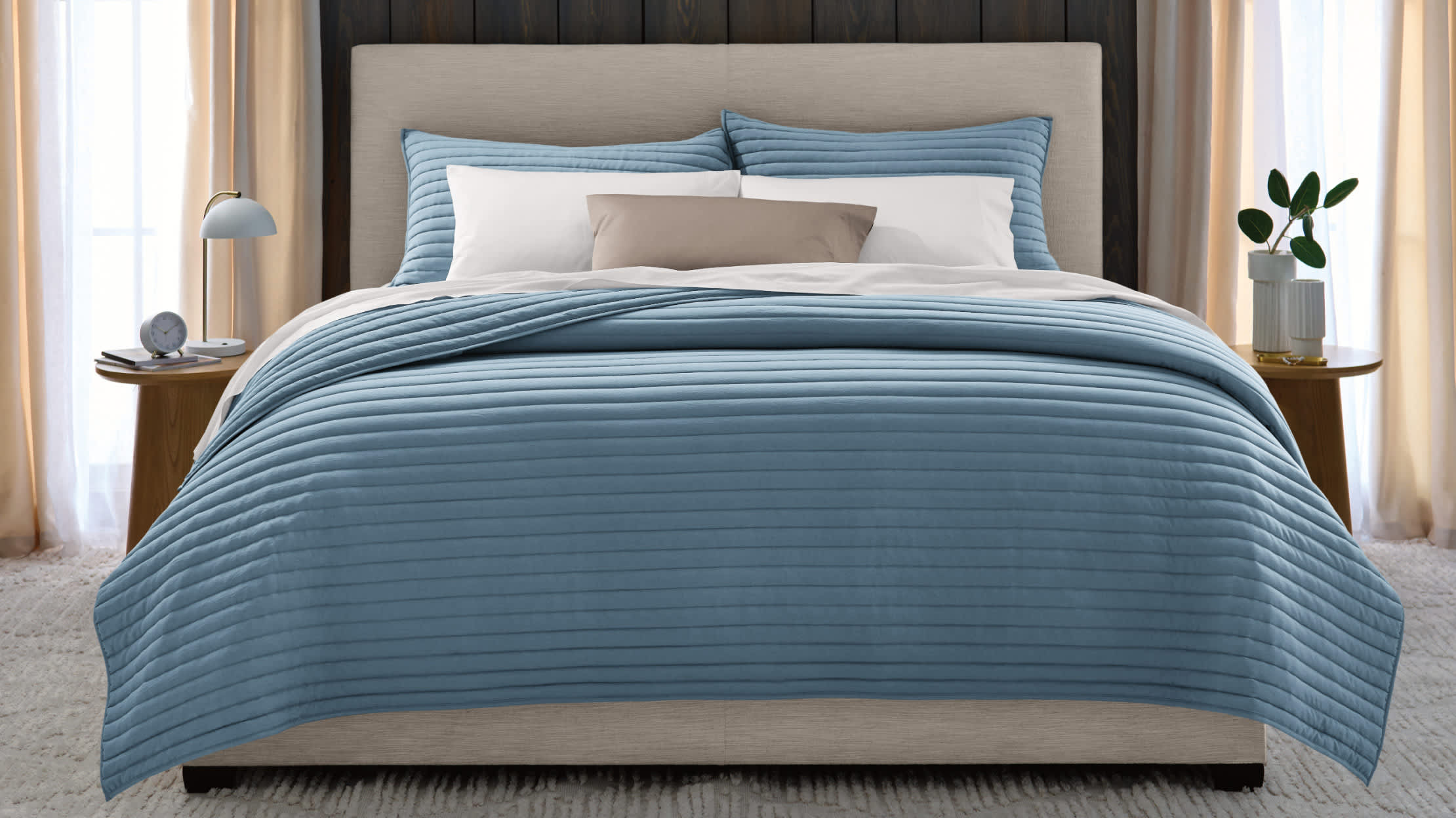 Channel Quilted Coverlet Set Bedding Sleep Number