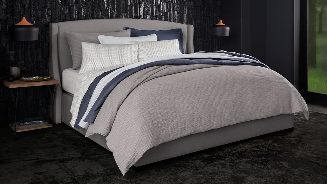 Refined Sidewing Bed Upholstered Collection Sleep Number
