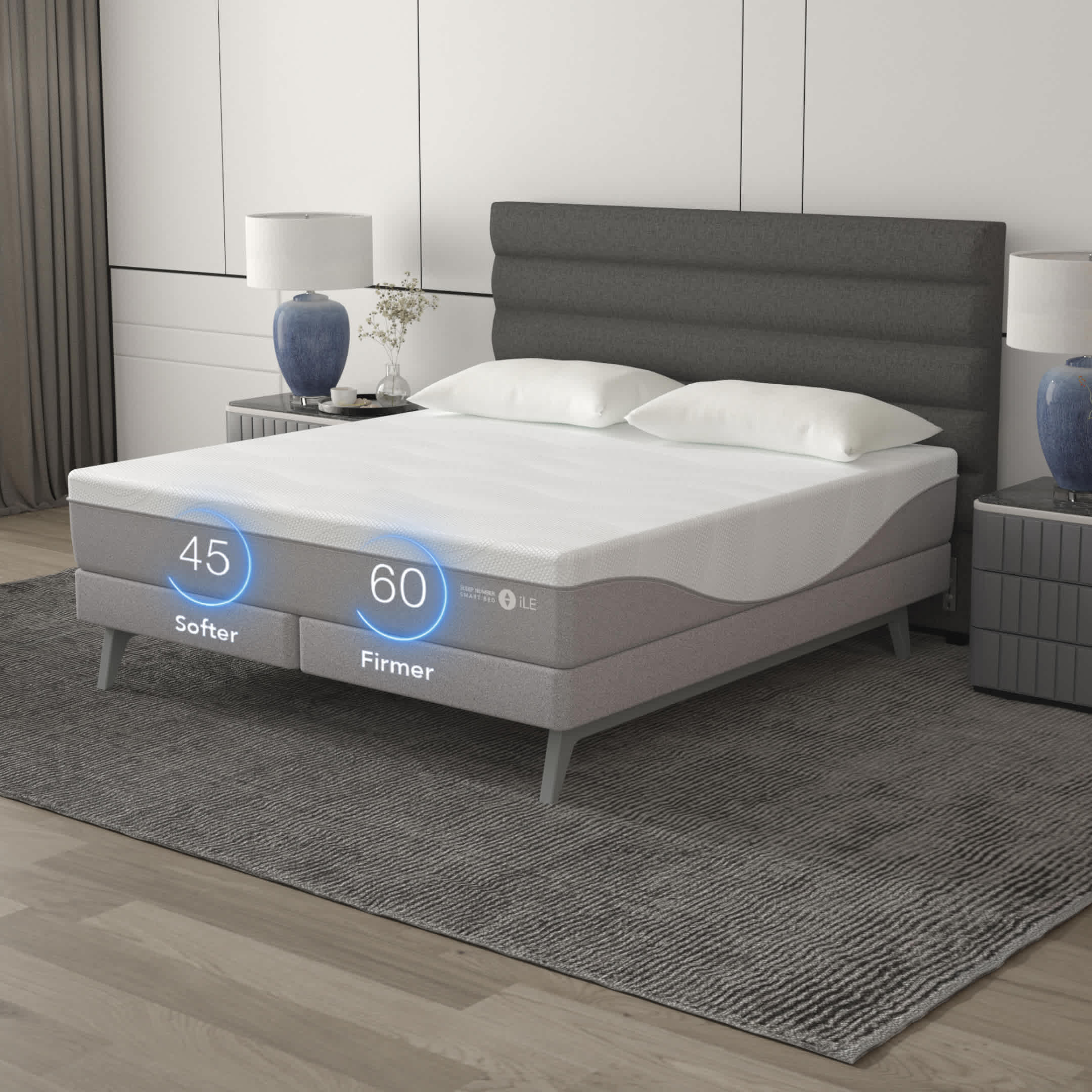 Sleep Number Ile Split King Mattress Adjustable Firmness