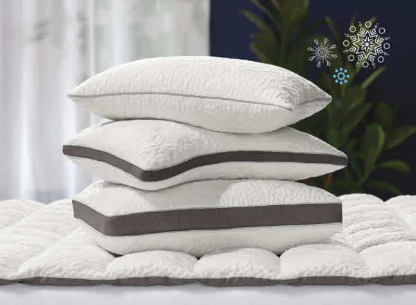 Stack of ComforFit pillows