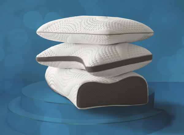 Stack of ResponseFit pillows