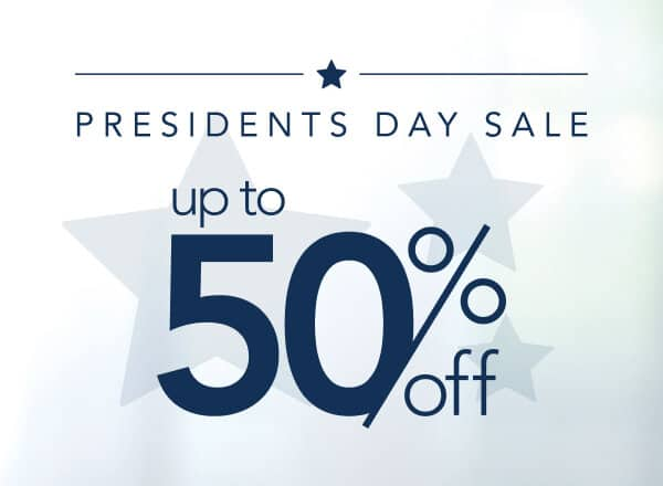 Presidents day sale