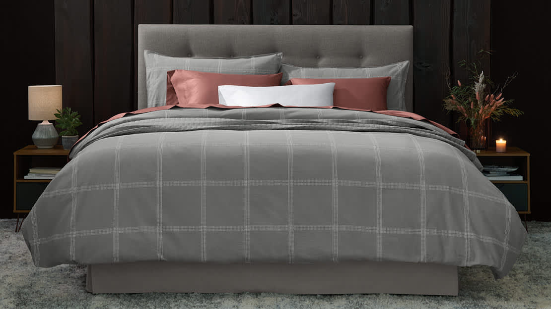 A simple, elegant way to finish your bed and complete the look of your room.