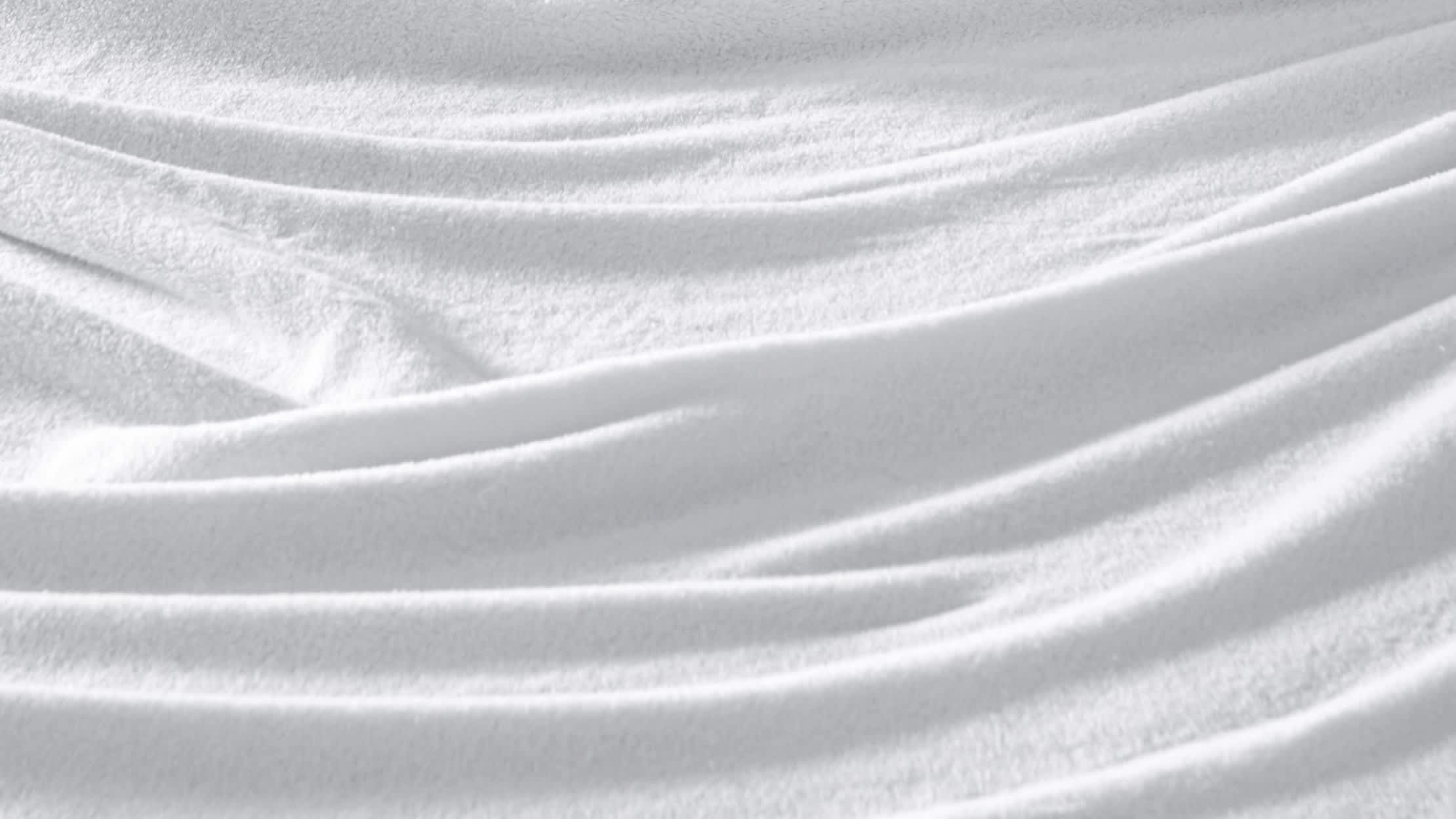 Image of close up of winter soft sheet 