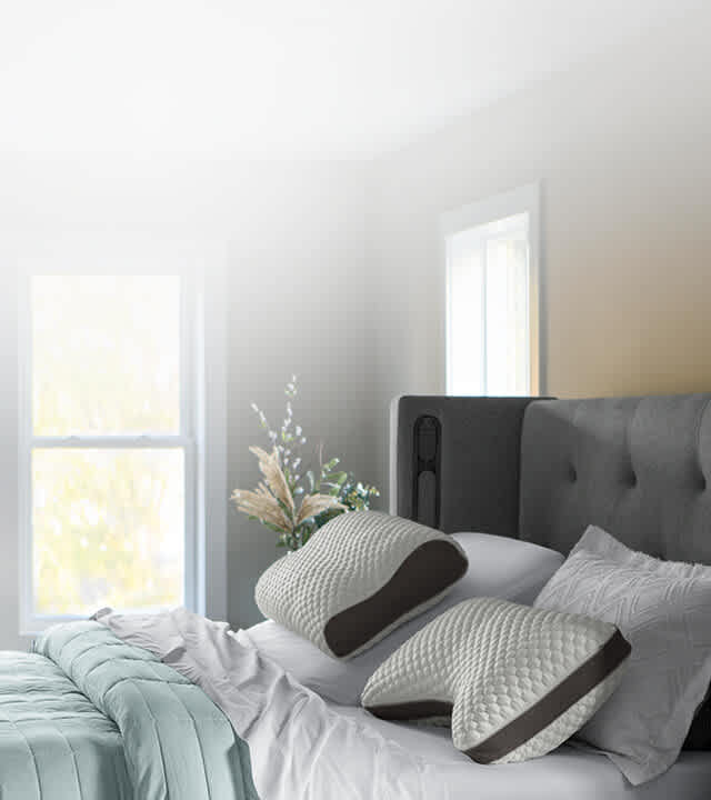 Pillows for neck pain, pillows for shoulder pain, pillows for back sleepers, pillows for side sleepers, pillows for hot sleepers, adjustable pillows, pillows for travel, pillows for reading